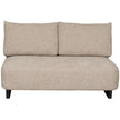Vanguard Ease Lola Armless Loveseat - Jasper Pebble and Film Noir