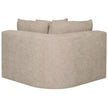Vanguard Ease Lola Corner Chair - Jasper Pebble and Film Noir