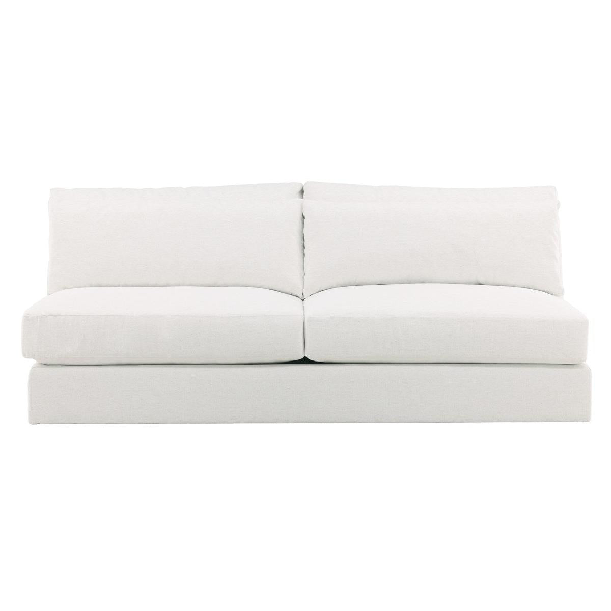 Vanguard Ease Leone Armless Two Seat Sofa