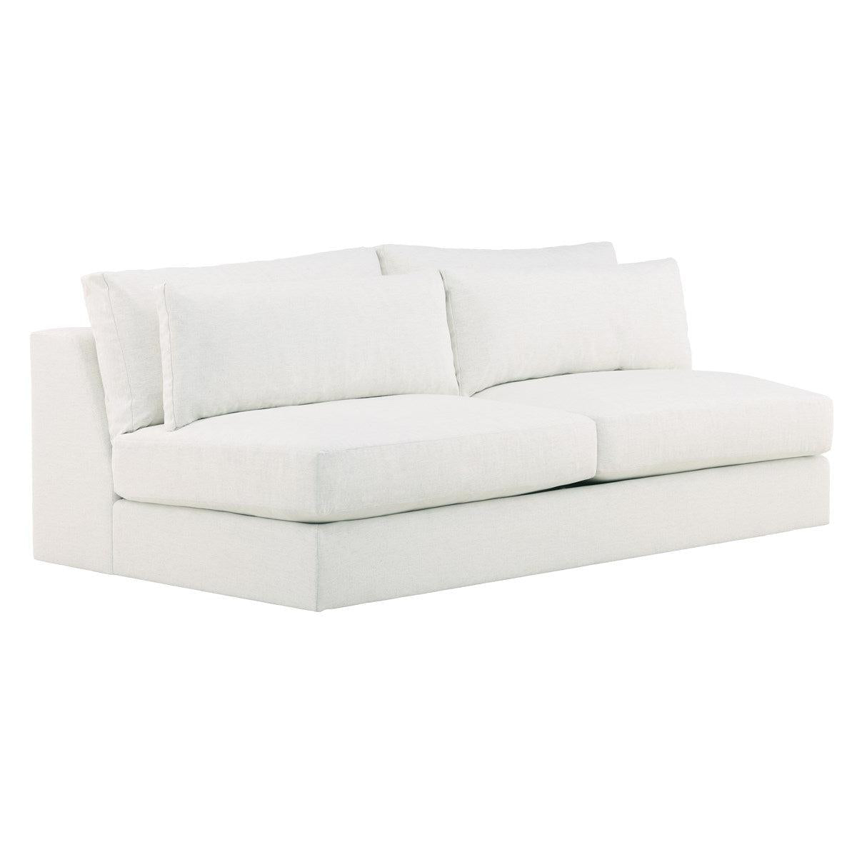 Vanguard Ease Leone Armless Two Seat Sofa