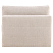 Vanguard Ease Leone Armless Chair - Topper Oatmeal