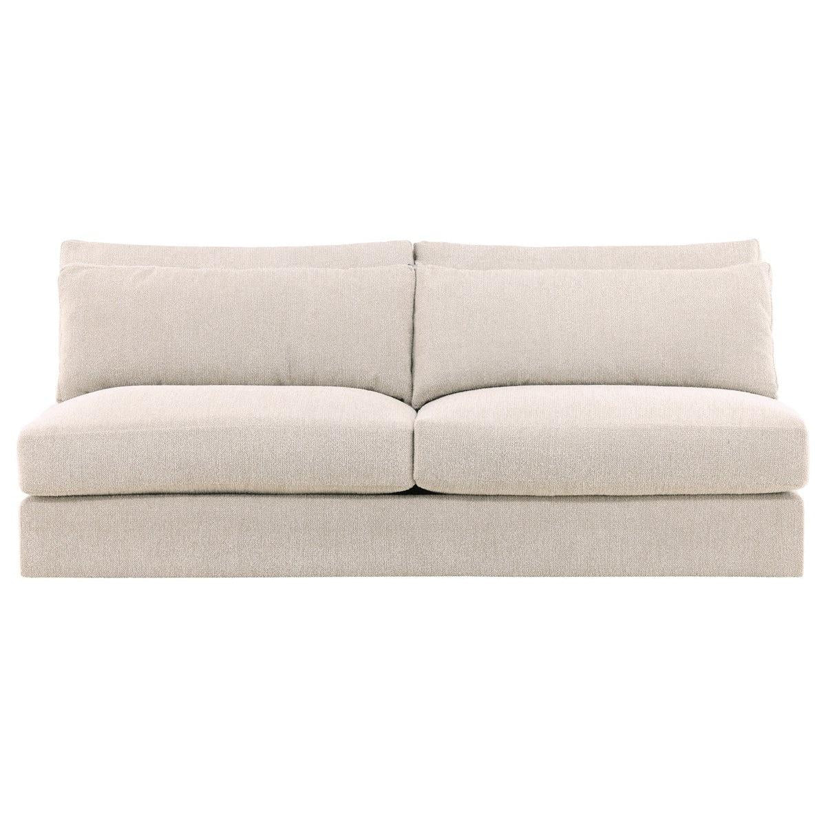Vanguard Ease Leone Armless Two Seat Sofa