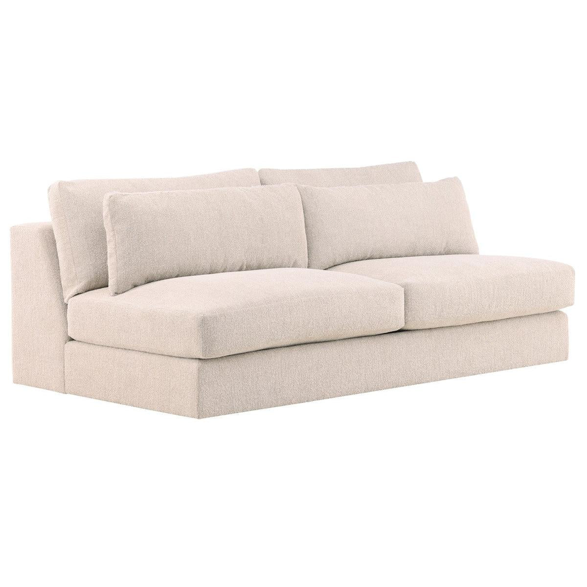 Vanguard Ease Leone Armless Two Seat Sofa