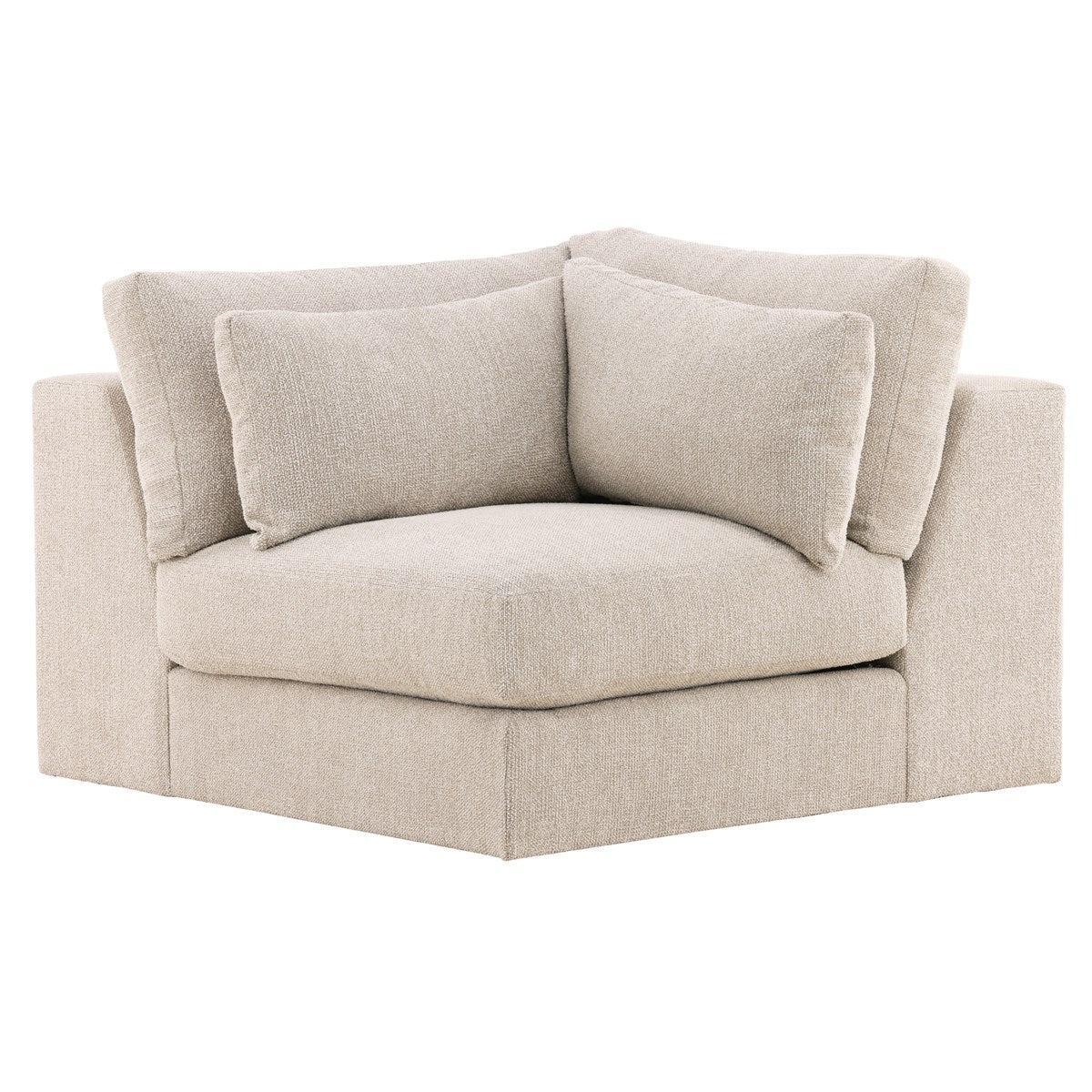 Vanguard Ease Leone Corner Chair - Topper Oatmeal