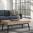 Magnussen Home Fletcher Driftwood Lift Top Storage Cocktail Table