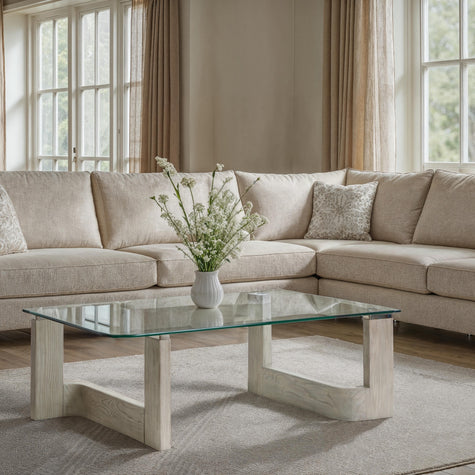 Magnussen Home Bartlett Smokey Pine Rectangular Cocktail Table
