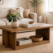 Magnussen Home Marcel Brown Rectangular Cocktail Table