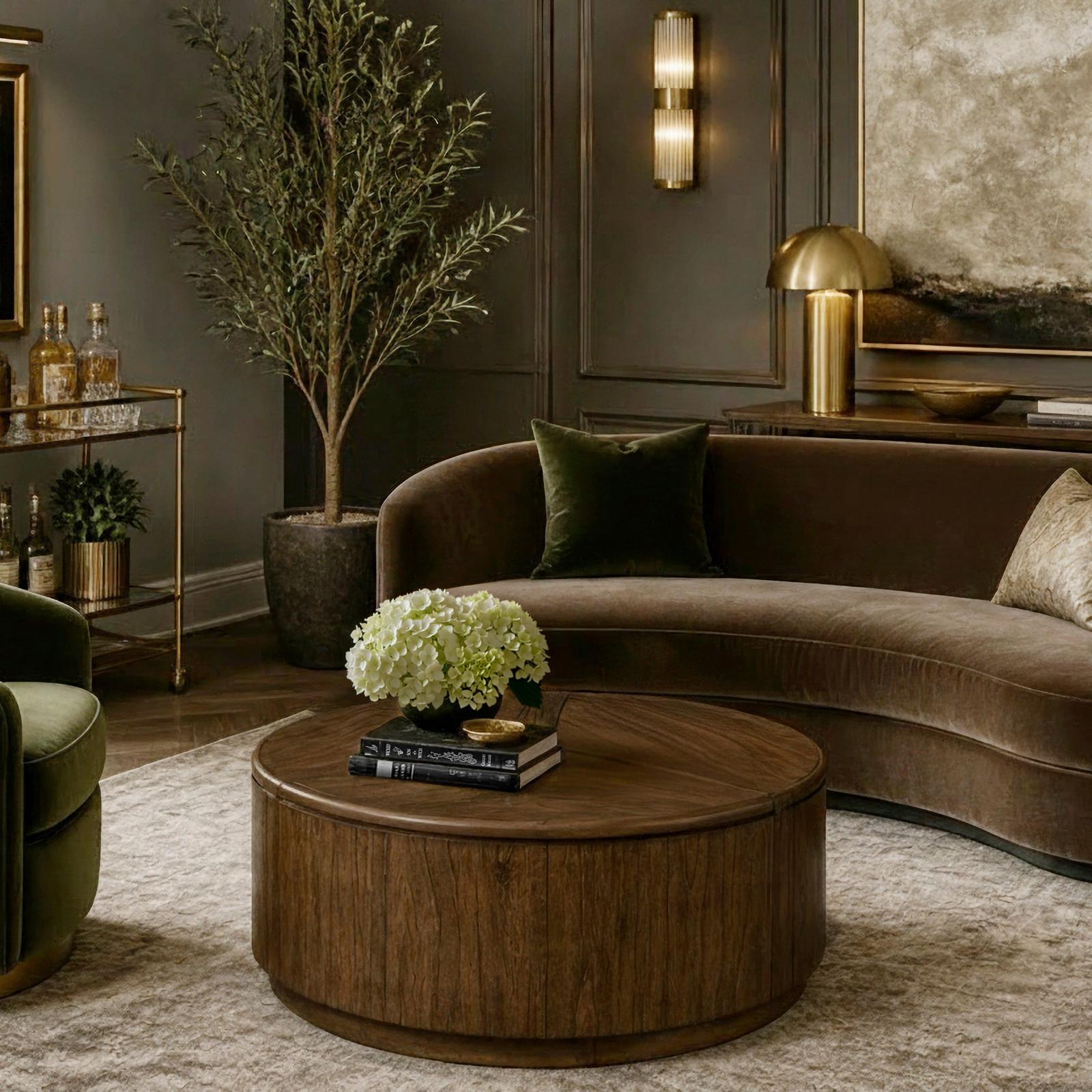 Magnussen Home Connolly Brown Lift Top Cocktail Table