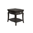 Magnussen Home Francine Warm Charcoal Rectangular End Table