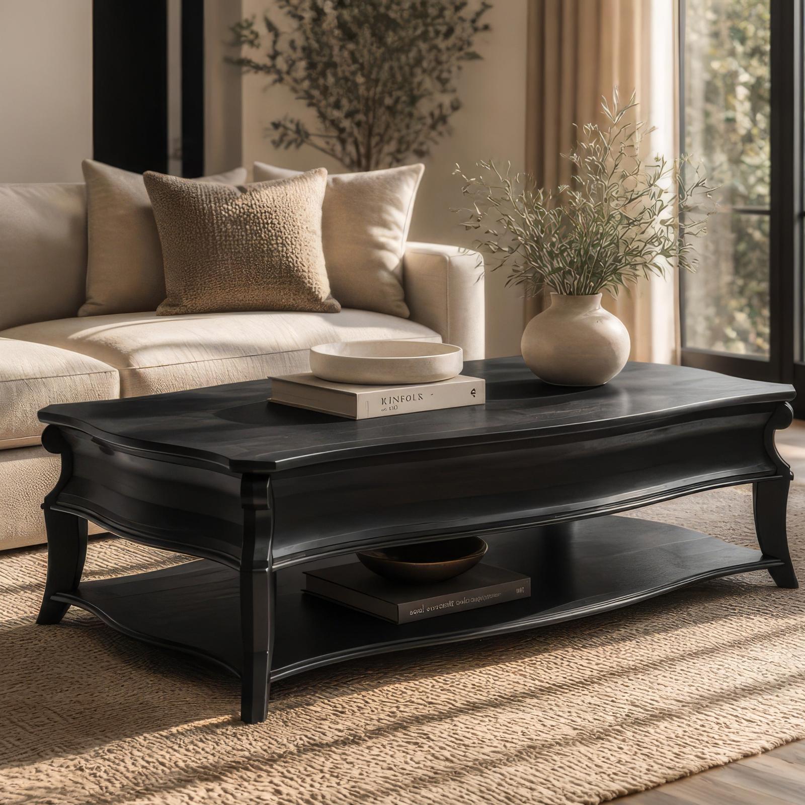 Magnussen Home Francine Warm Charcoal Lift Top Storage Cocktail Table