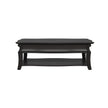 Magnussen Home Francine Warm Charcoal Lift Top Storage Cocktail Table