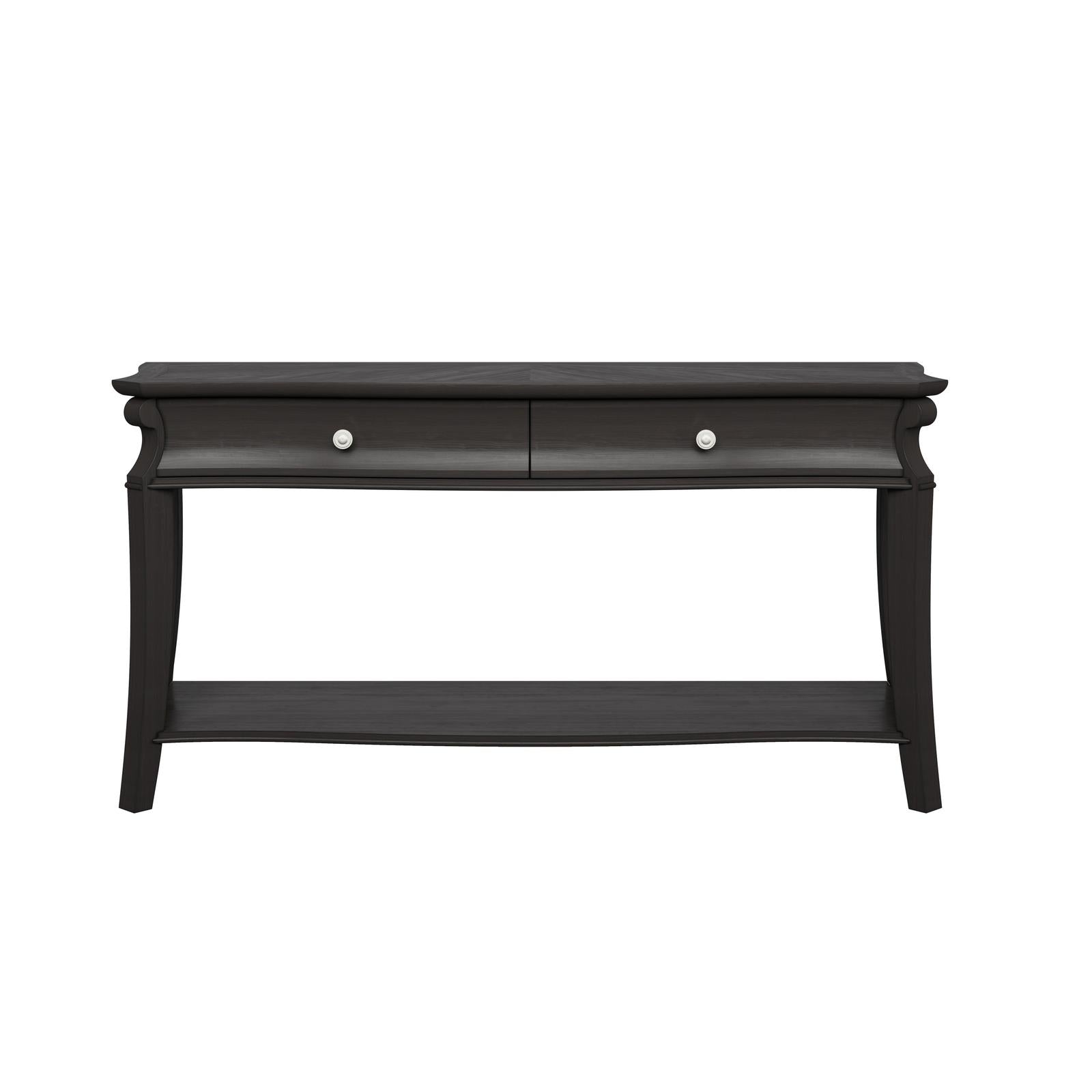 Magnussen Home Francine Warm Charcoal Rectangular Sofa Table