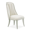 Michael Amini Penthouse Ash Gray Dining Side Chair - Set of 2