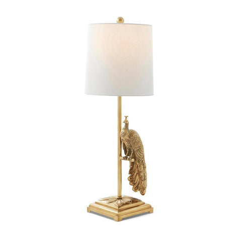 Theodore Alexander Peacock Table Lamp