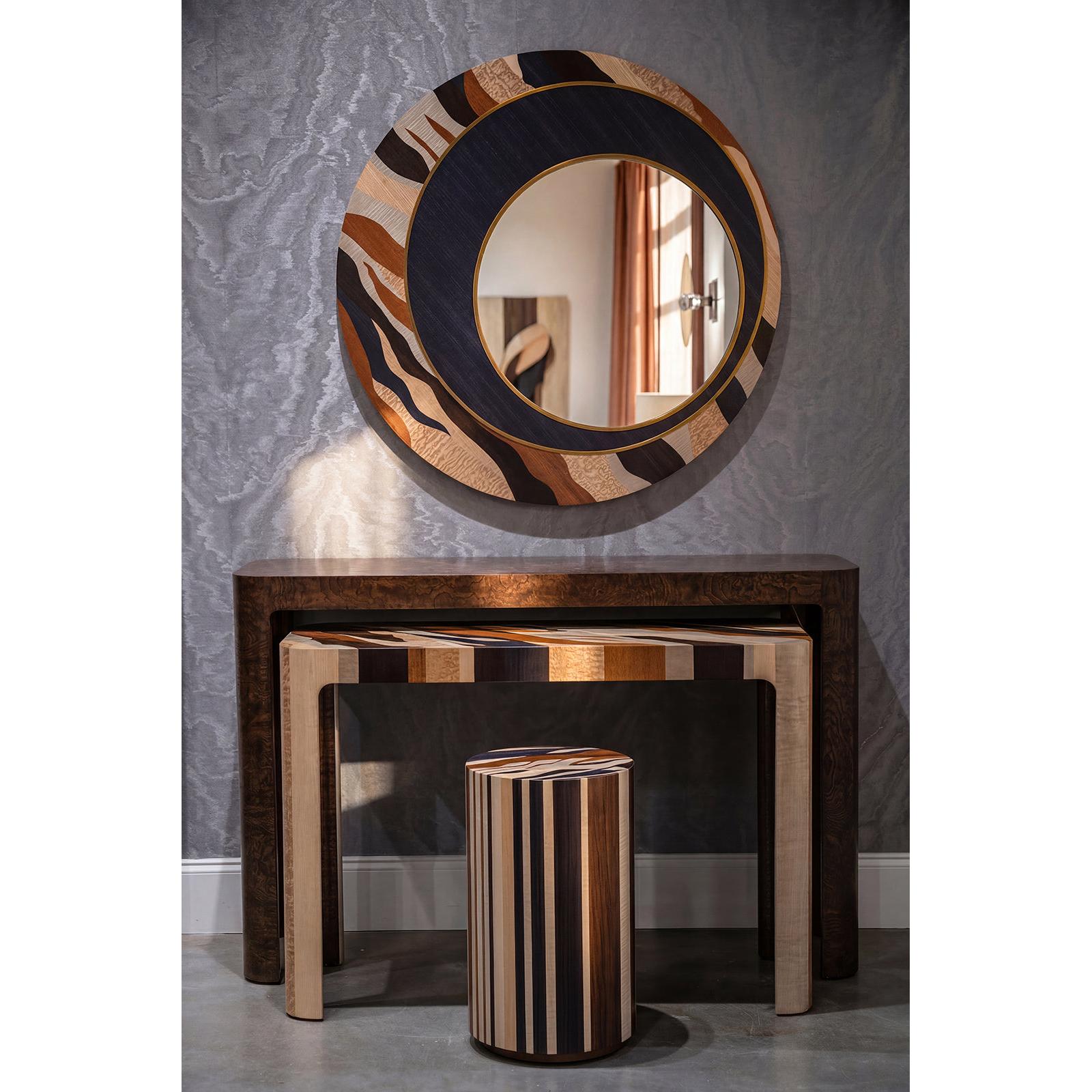 Theodore Alexander Orbis Striata Drink Table