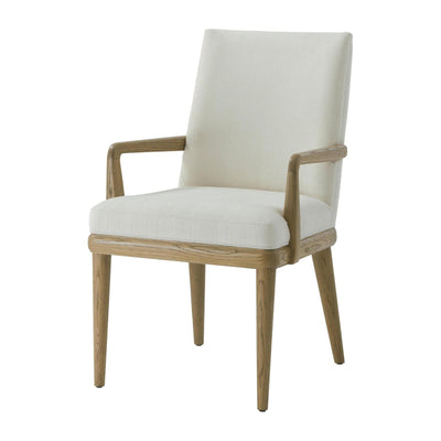 Theodore Alexander Essence Upholstered Dining Arm Chair