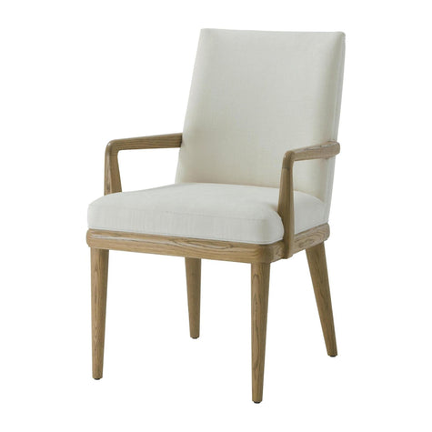 Theodore Alexander Essence Upholstered Dining Arm Chair