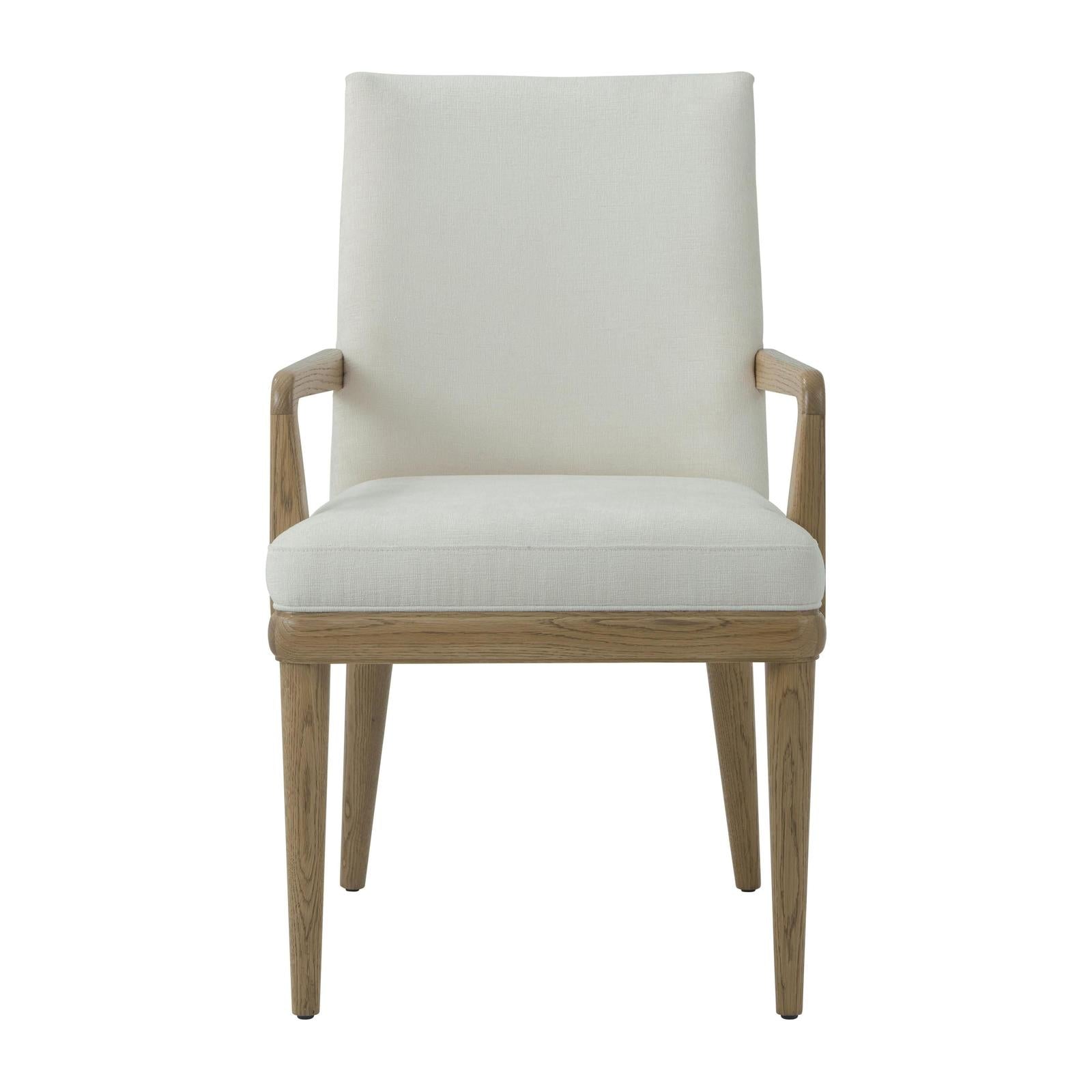 Theodore Alexander Essence Upholstered Dining Arm Chair