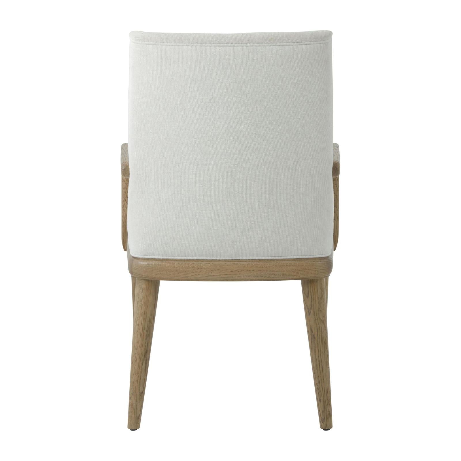 Theodore Alexander Essence Upholstered Dining Arm Chair