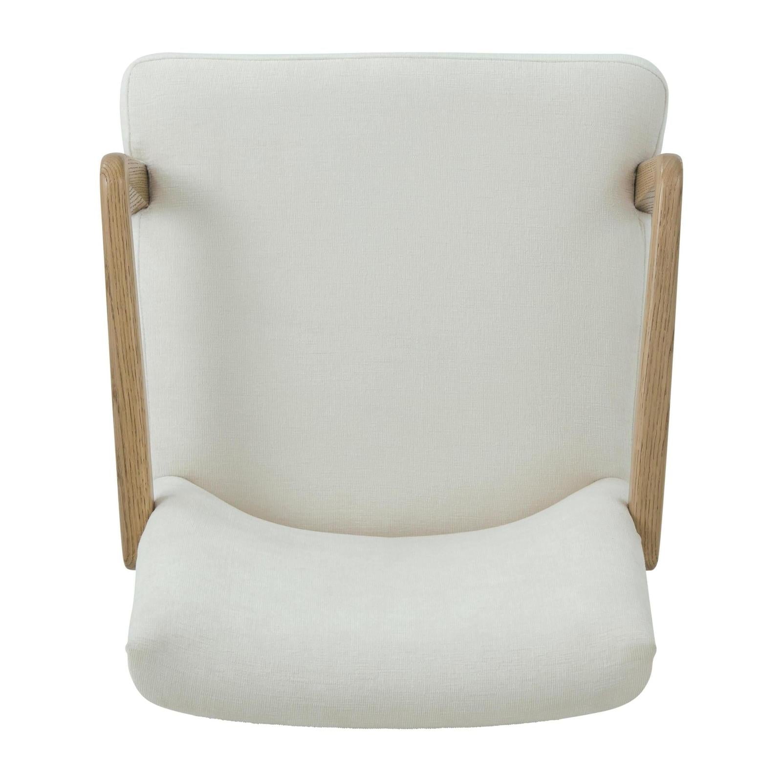 Theodore Alexander Essence Upholstered Dining Arm Chair
