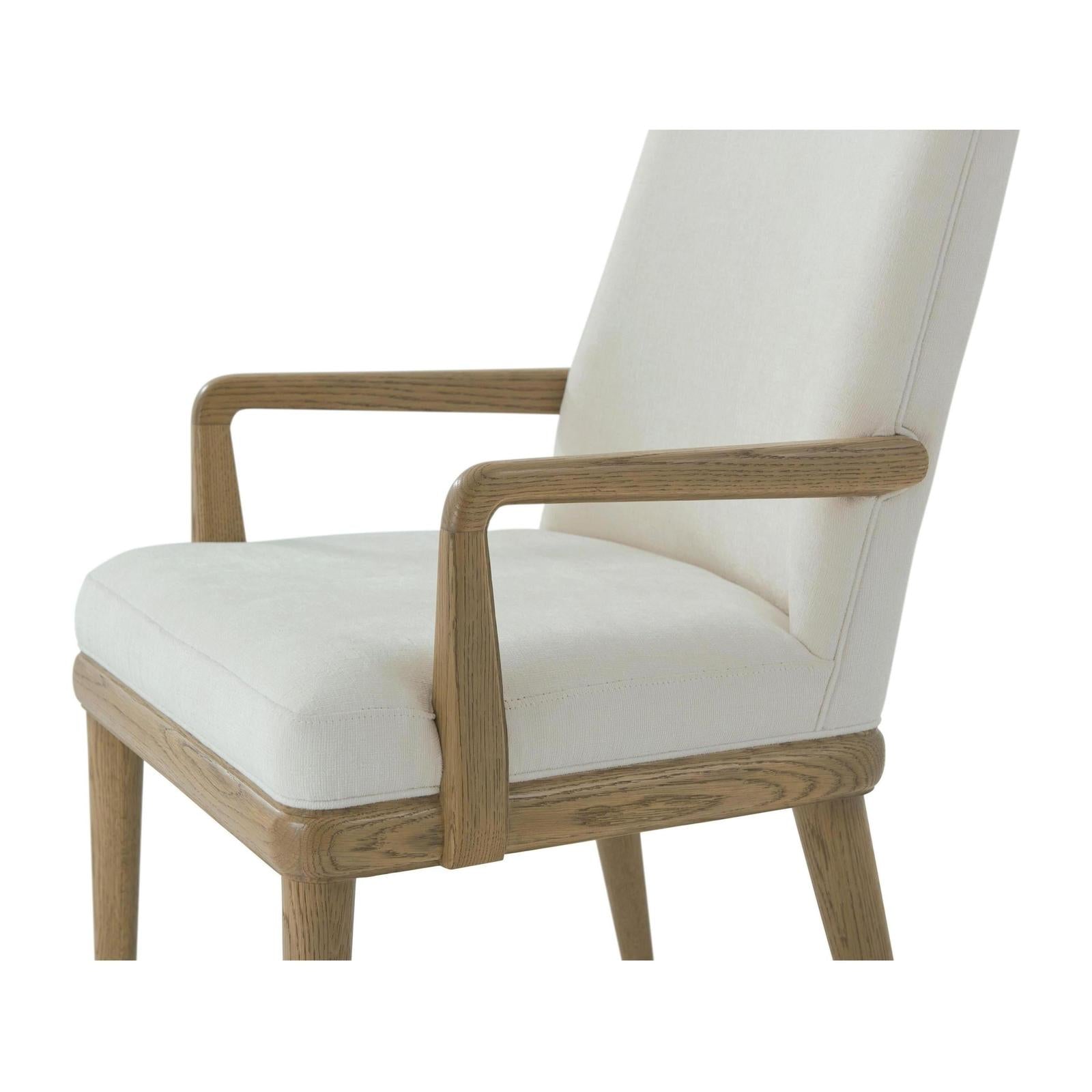 Theodore Alexander Essence Upholstered Dining Arm Chair