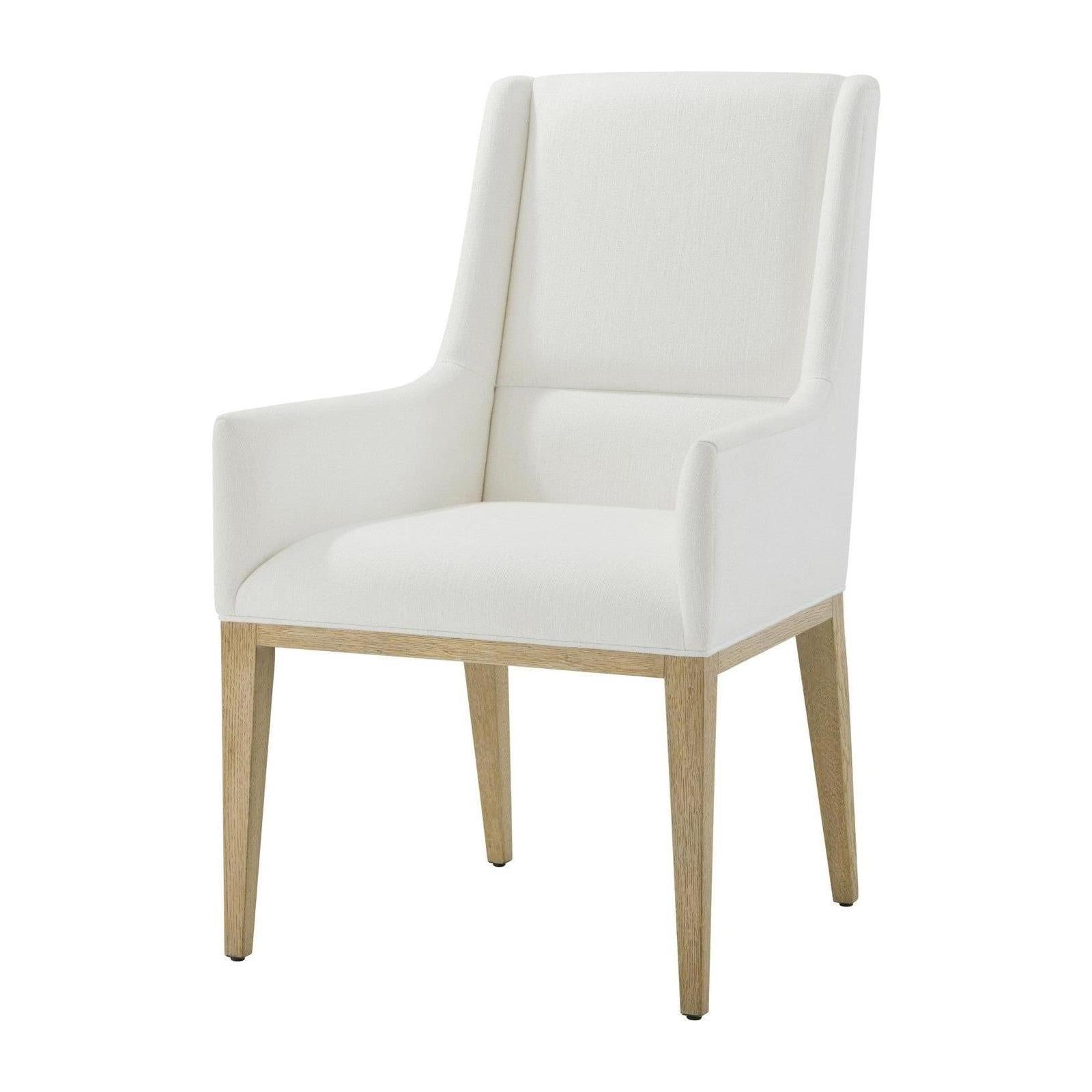 Theodore Alexander Balboa Upholstered Dining Armchair - Set of 2