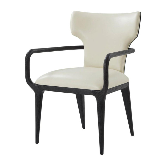 Theodore Alexander Repose Upholstered Dining Arm Chair II - Set of 2