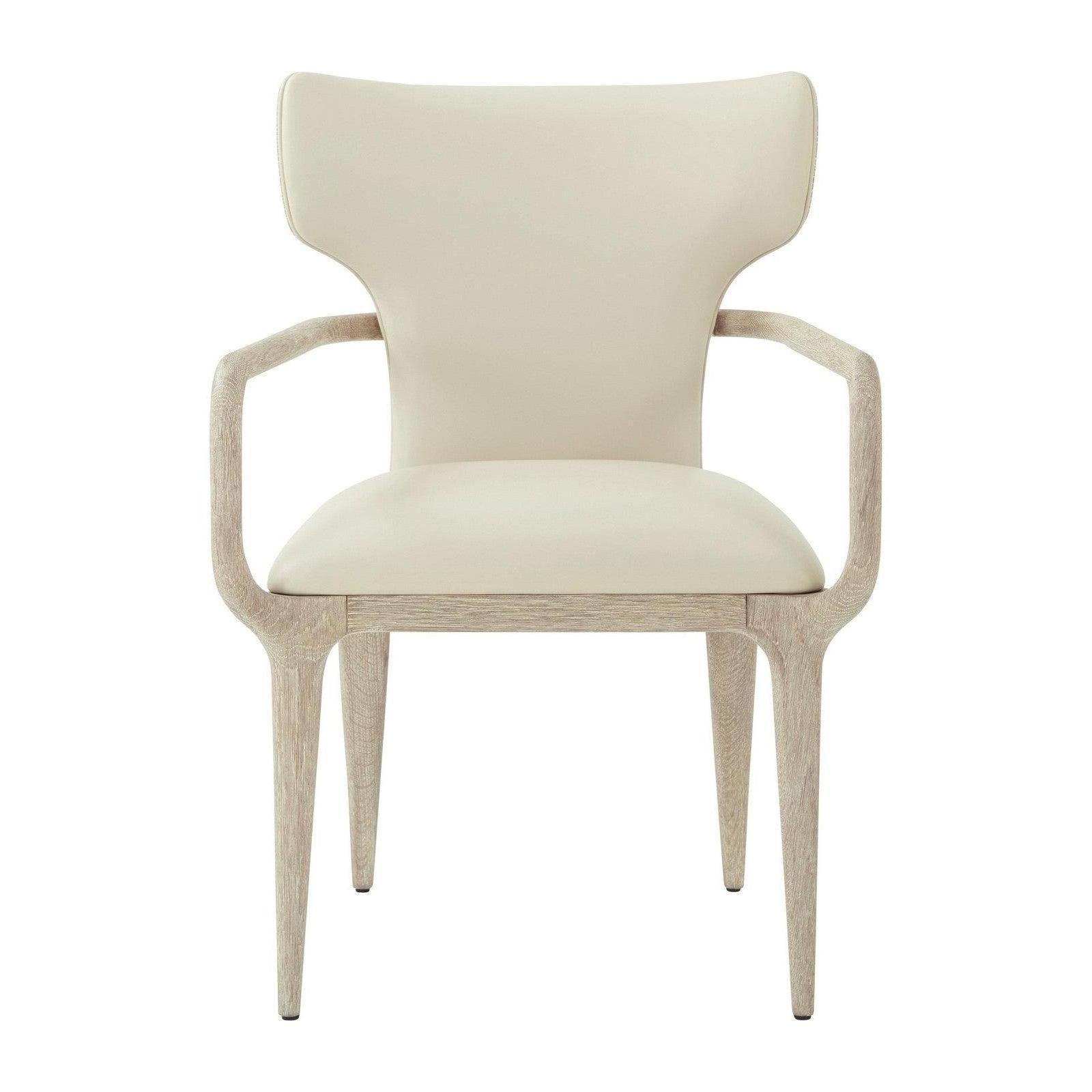 Theodore Alexander Repose Upholstered Dining Arm Chair II - Set of 2