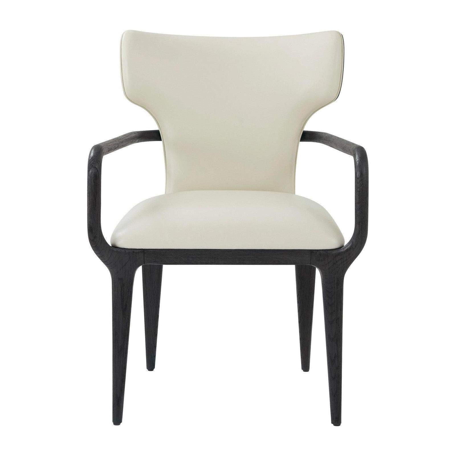 Theodore Alexander Repose Upholstered Dining Arm Chair II - Set of 2