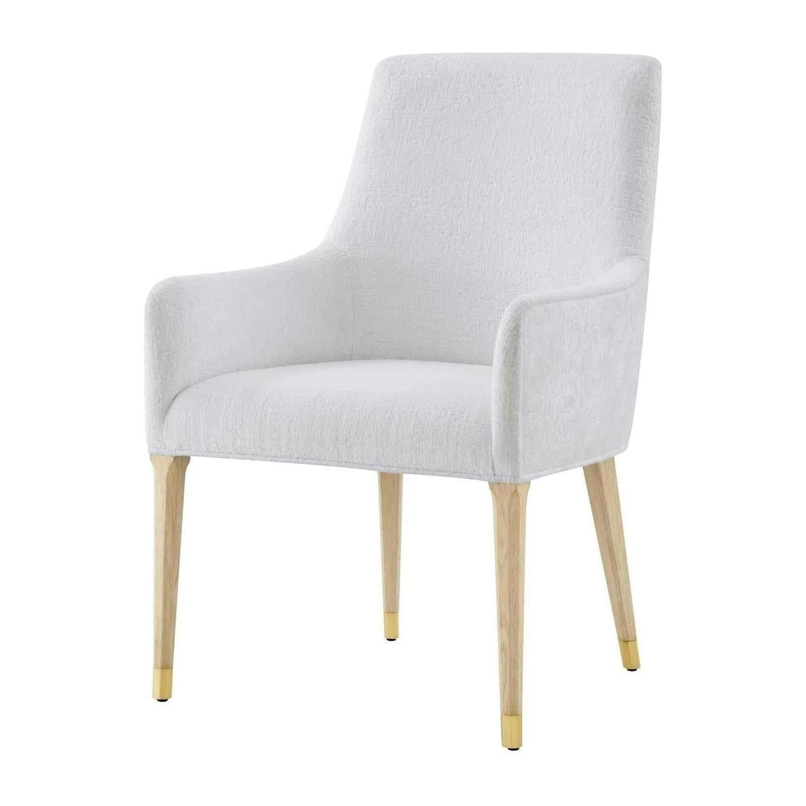 Theodore Alexander Judith Leiber Upholstered Dining Arm Chair II - Set of 2