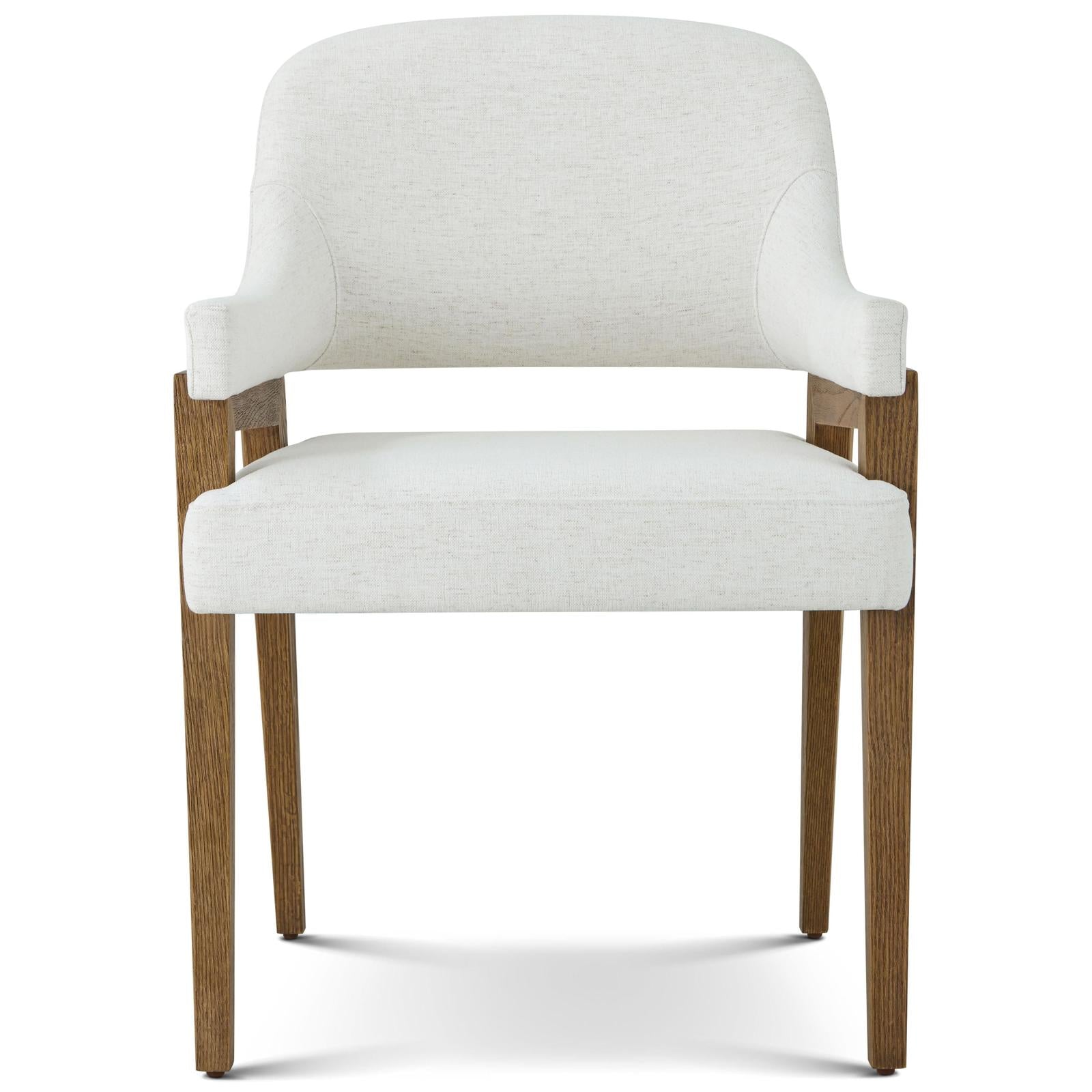 Theodore Alexander Coastal Delray Dining Arm Chair - Set of 2