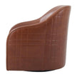 Theodore Alexander Tartan Curve Swivel Chair