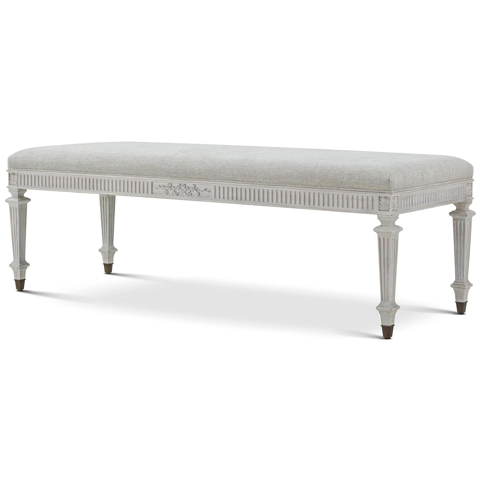 Theodore Alexander Provence Ciel Bench