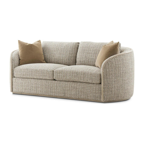 Theodore Alexander Seated Toulon Latte Sofa