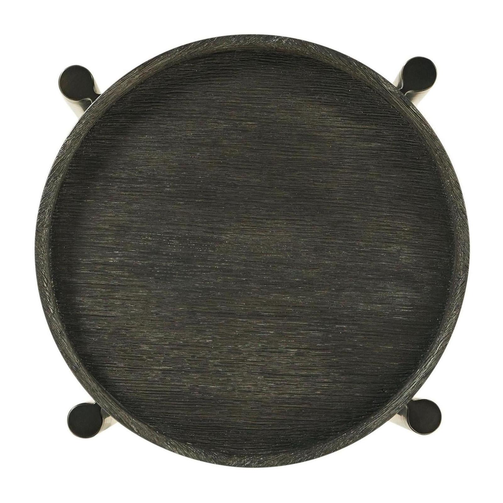 Theodore Alexander Repose Round Side Table 24