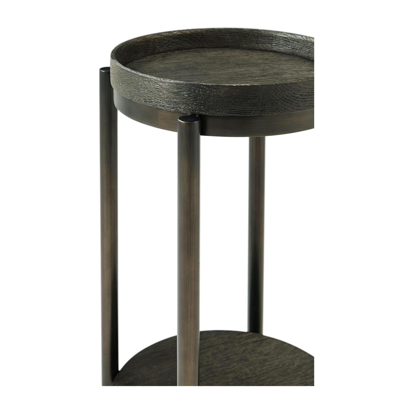 Theodore Alexander Repose Round Side Table 24