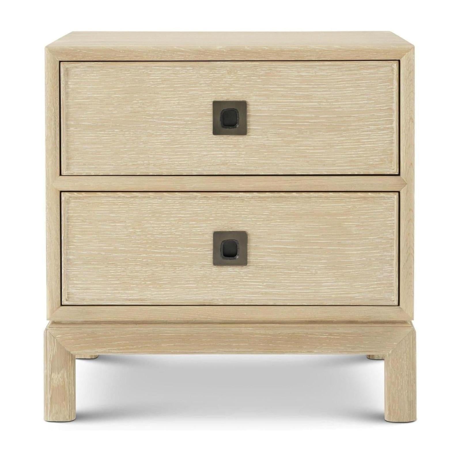 Theodore Alexander Montauk 2-Drawer Side Table