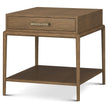 Theodore Alexander Coastal Flagler Side Table