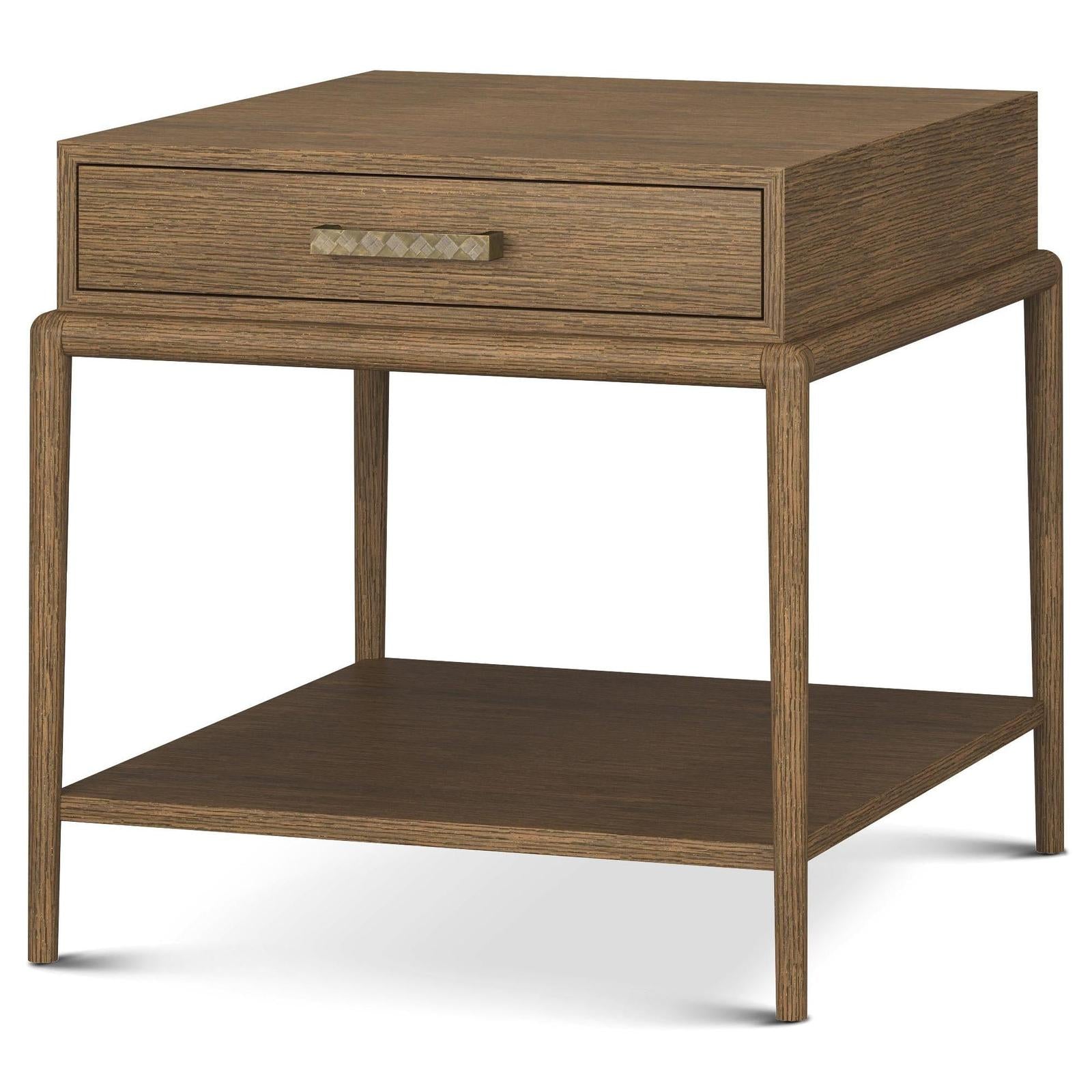 Theodore Alexander Coastal Flagler Side Table