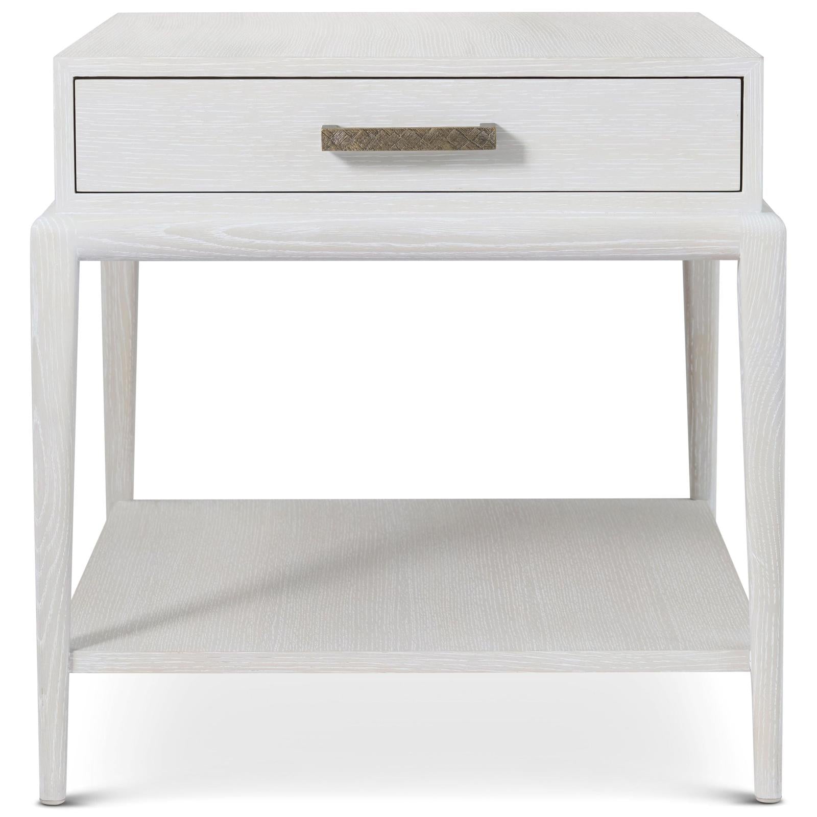 Theodore Alexander Coastal Flagler Side Table