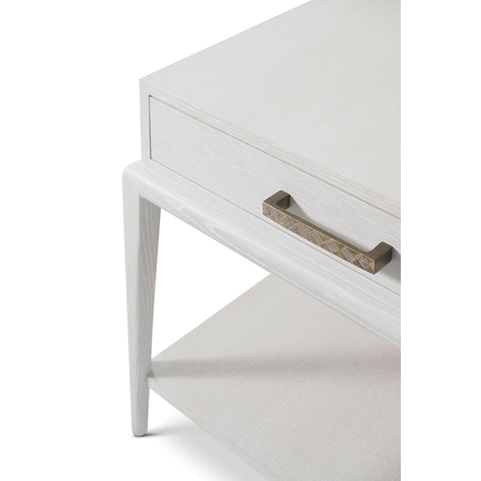 Theodore Alexander Coastal Flagler Side Table