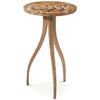 Theodore Alexander Perch Burl Corolla Drink Table