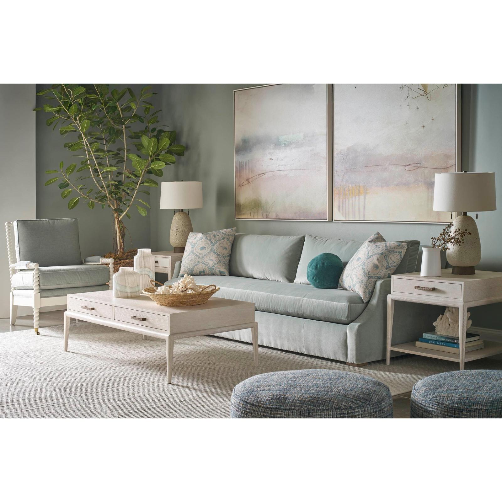 Theodore Alexander Coastal Singer Cocktail Table