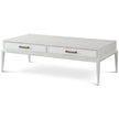Theodore Alexander Coastal Singer Cocktail Table with Wallpaper