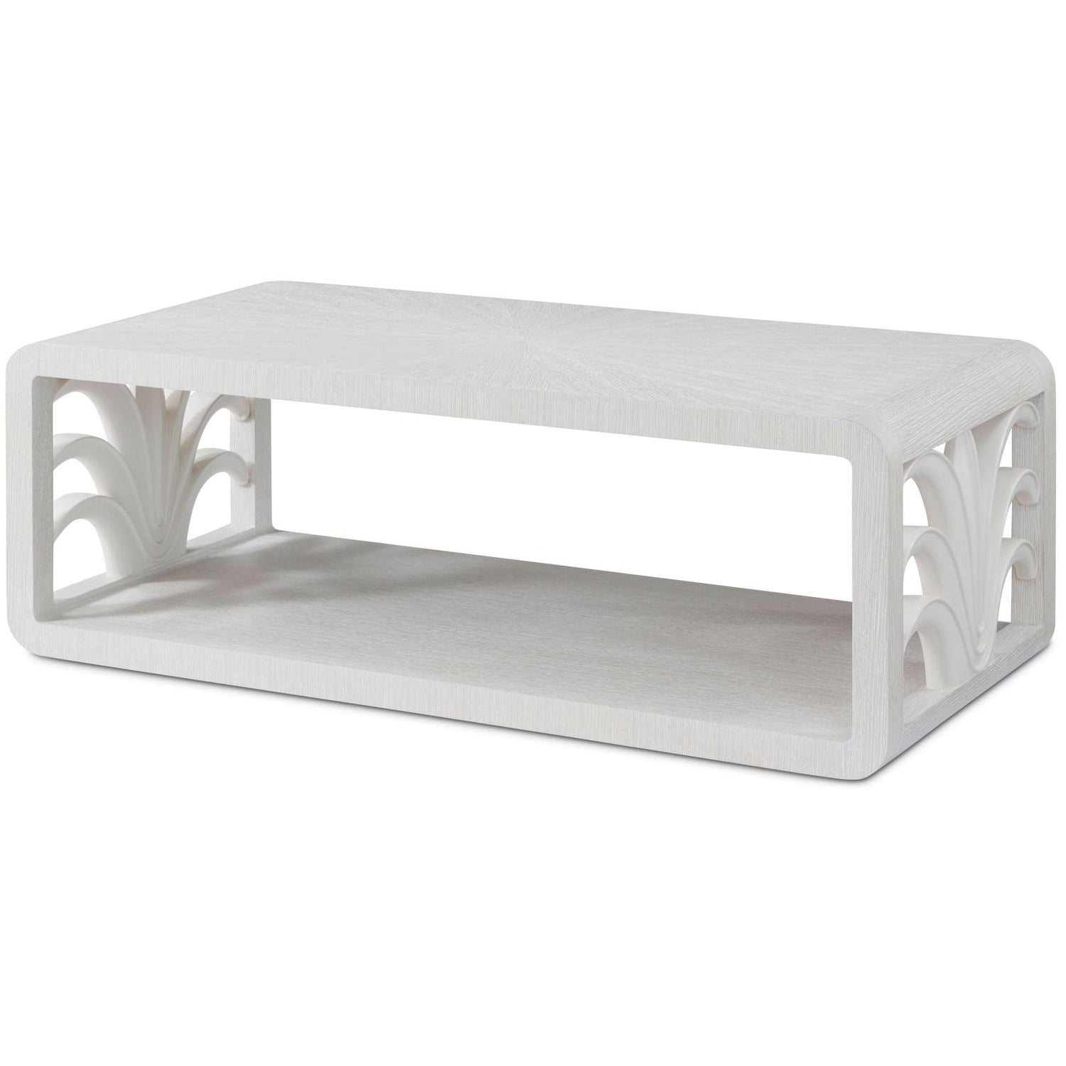 Theodore Alexander Coastal Royal Palm Cocktail Table
