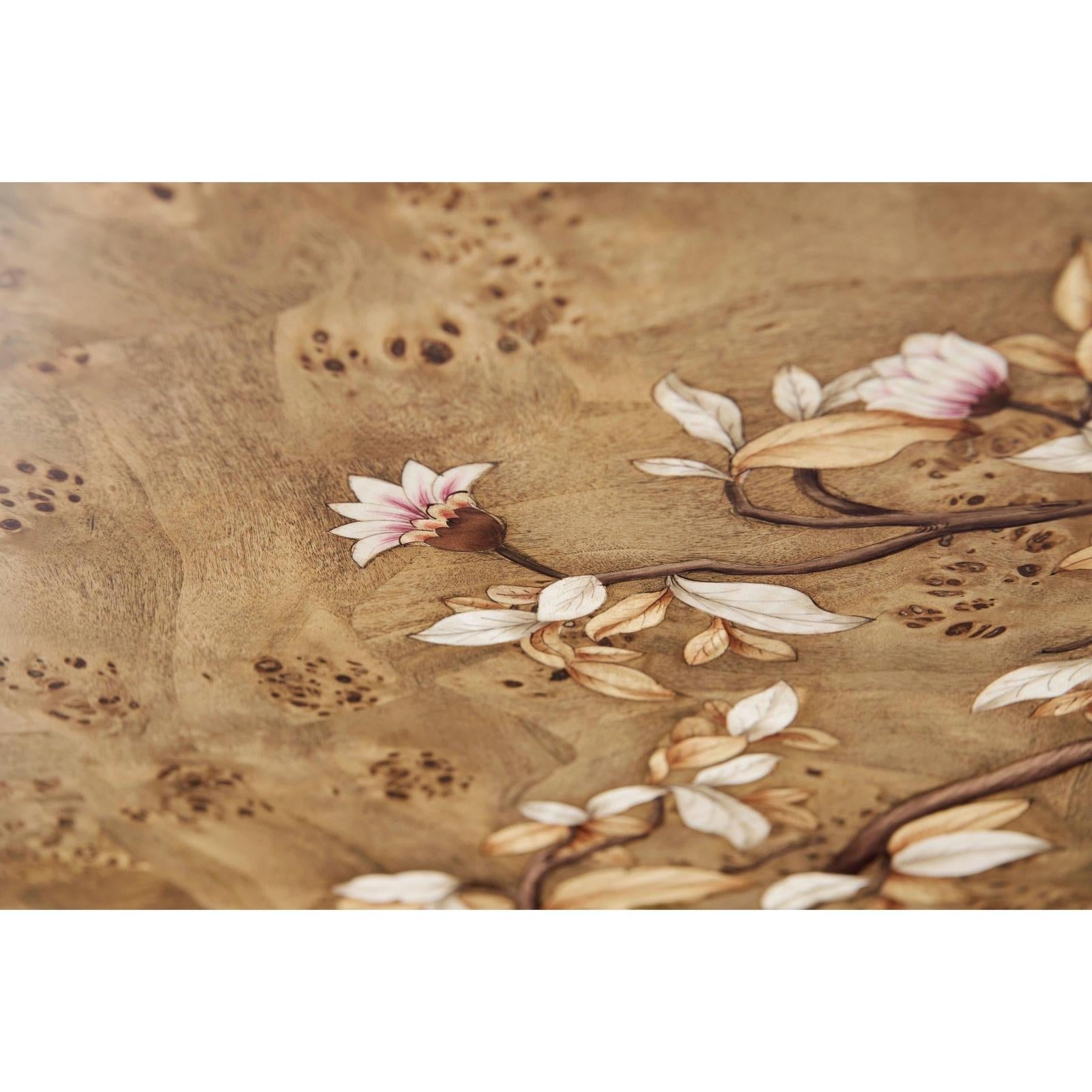 Theodore Alexander Perch Burl Della Coffee Table