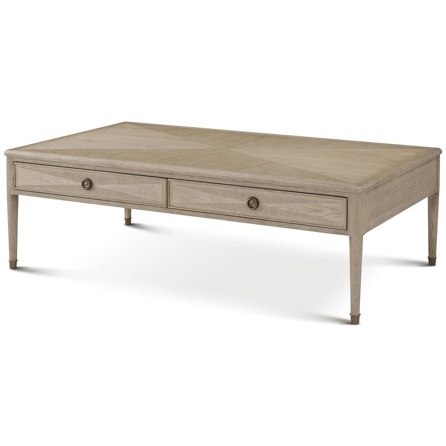 Theodore Alexander Willow Creek Thistlewood Storage Coffee Table
