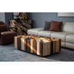 Theodore Alexander Orbis Driftline Cabinet with Wood Top
