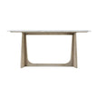 Theodore Alexander Repose Wooden Console Table Marble Top