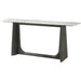 Theodore Alexander Repose Wooden Console Table Marble Top